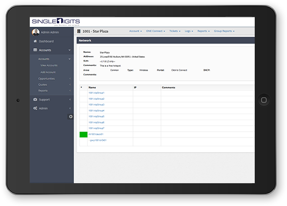 Single Digits Idea Single Digits Broadband Authentication Platform